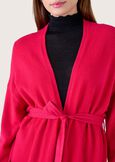Circus long cardigan ROSSO MAGENTABLU GRAFITE Woman image number 2