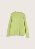 Molly boat neck jersey VERDE PEABEIGE TAUPE Woman image number 1