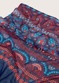 Sylvia Indian print scarf ROSSO TULIPANO Woman image number 3