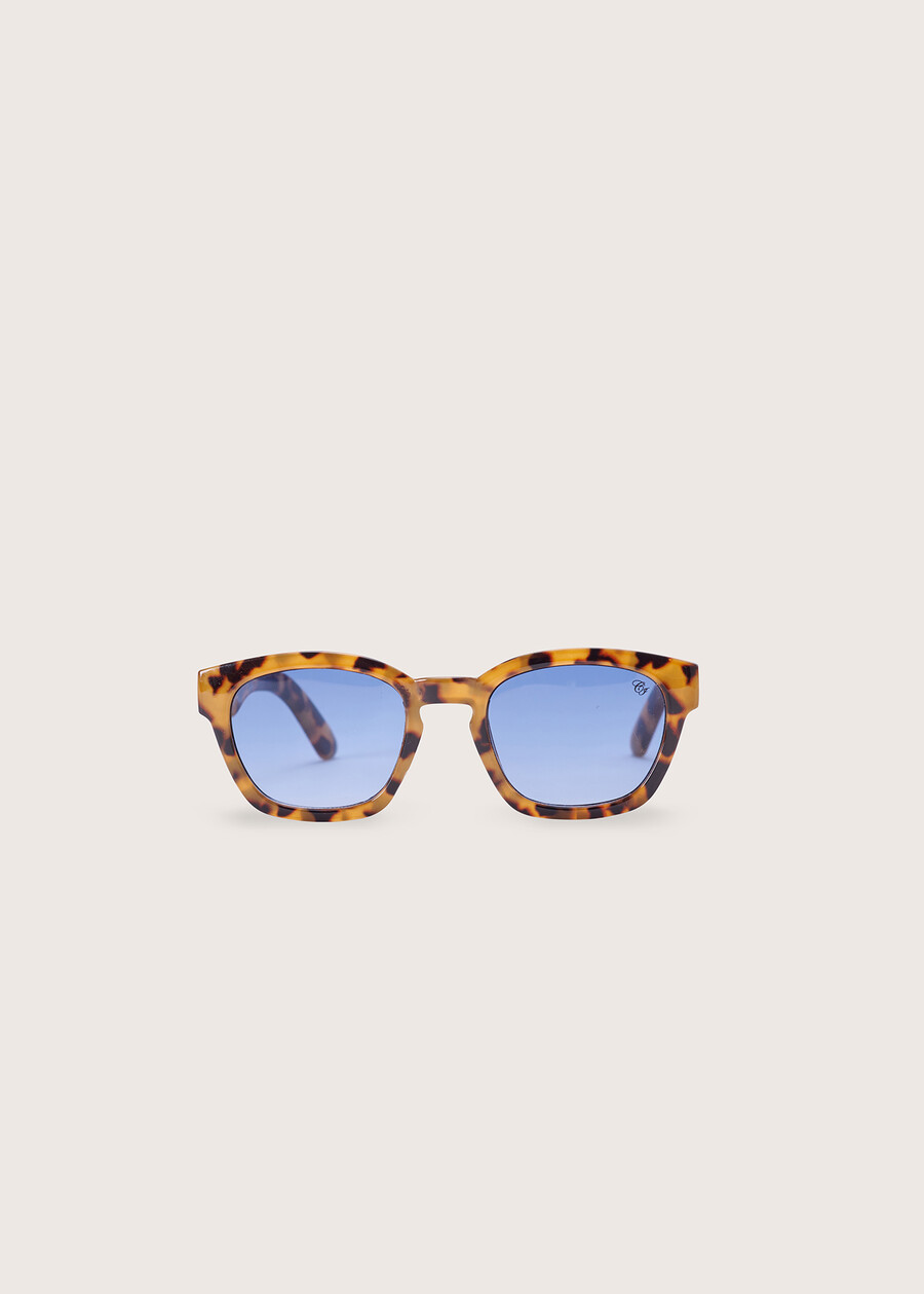 Round-shaped sunglasses GOLDSILVER Woman , image number 2