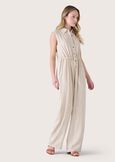 Jumpsuit Tommy in lino e viscosa BEIGE NARCISO Donna immagine n. 2