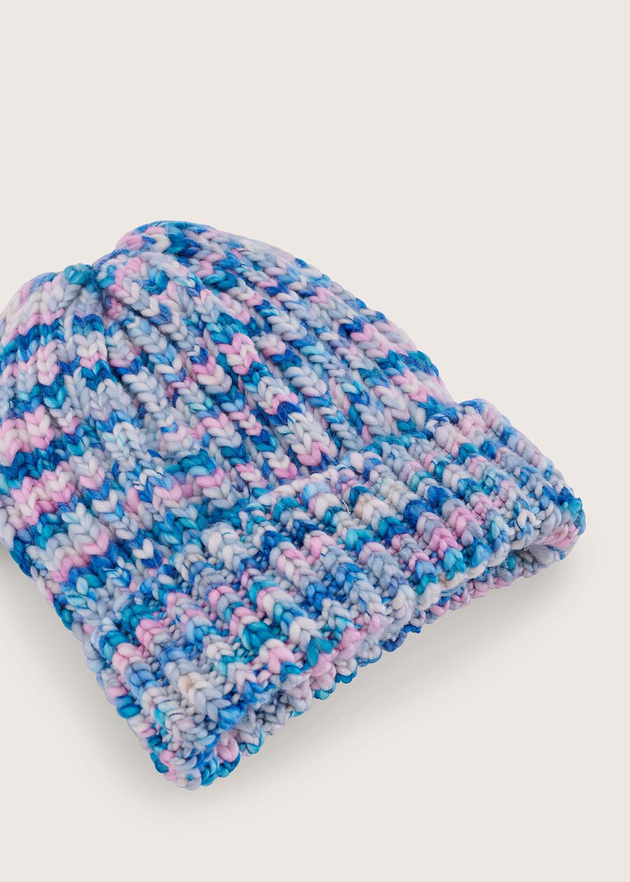 Cameron tweed-effect cap BLU LAGUNAMARRONE RUGGINE Woman , image number 3