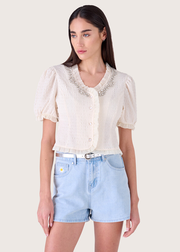 Coprispalle Cody con cristalli BEIG NAVAJO Donna null