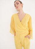 Blusa Blusy In Georgette GIALLOZAFFI Donna immagine n. 2