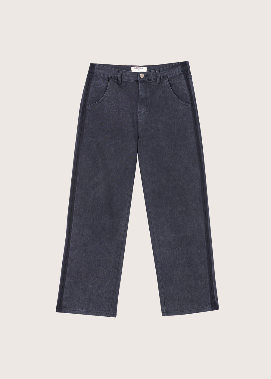 Pantalone Darla in denim di cotone GRIGIO DARKGREY Donna , immagine n. 6