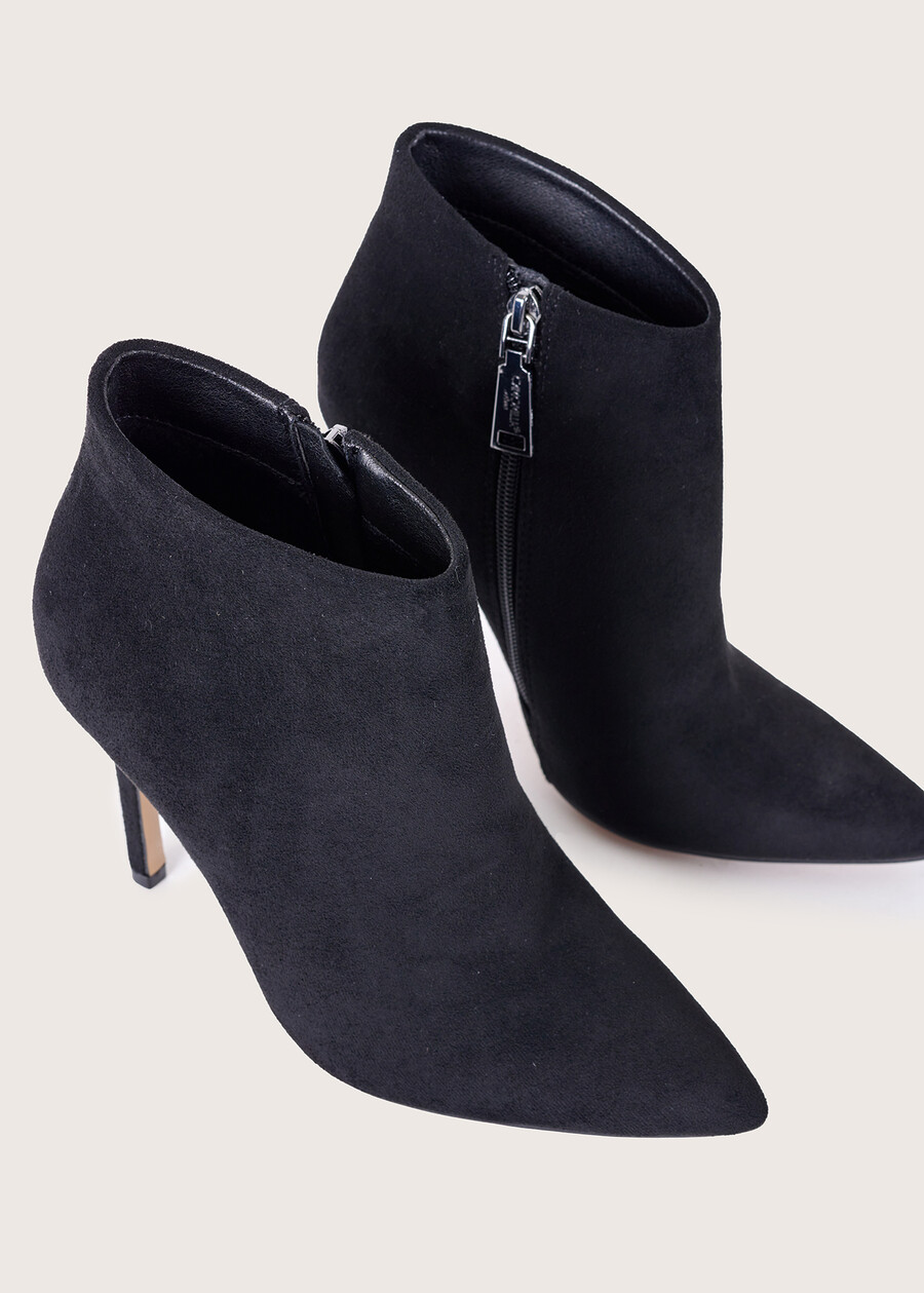 Stella ankle boot in eco-suede NERO BLACK Woman , image number 3