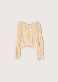 Maglia sfrangiata Samoa BEIGE LATTE Donna immagine n. 4