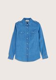 Carly medium denim shirt DENI DENIM Woman image number 4