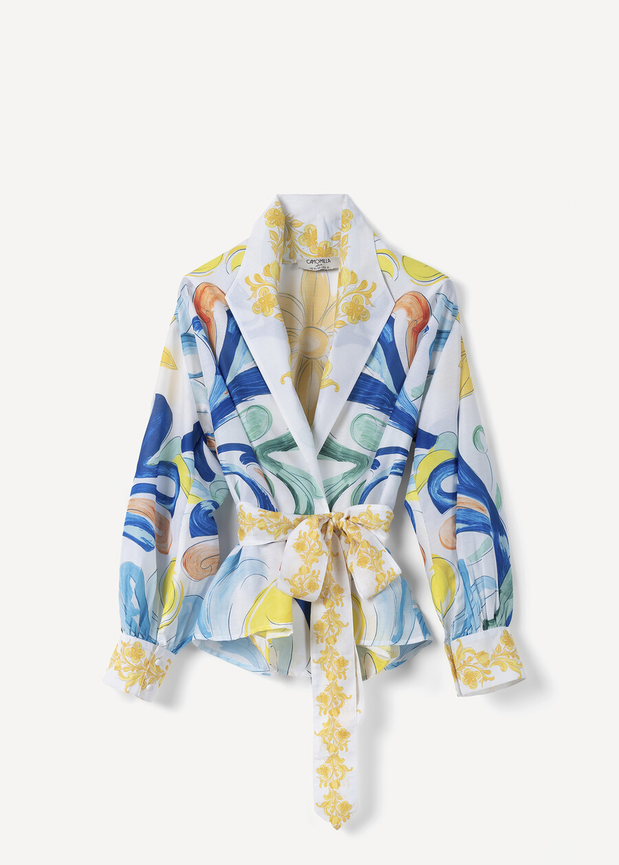 Giacca Leggera Catalina Fantasia BIANCO WHITE Donna , immagine n. 5