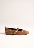 Ballerina Skin in ecocamoscio
 MARRONE CARAMELLO Donna immagine n. 4