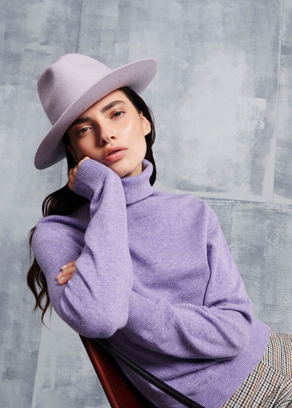 Maglia Memole 100% lana e cashmere VIOLA LILLY Donna null