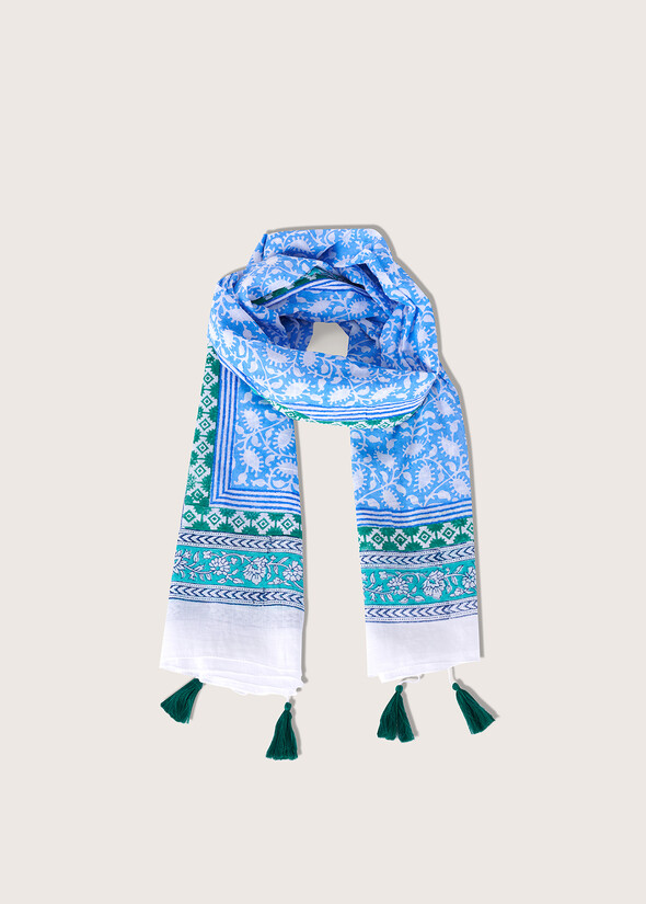 Sambu 100% cotton scarf  Woman null