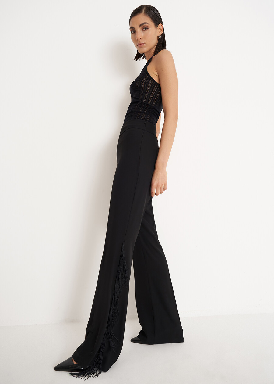 Victoria cady trousers NERO BLACK Woman , image number 4