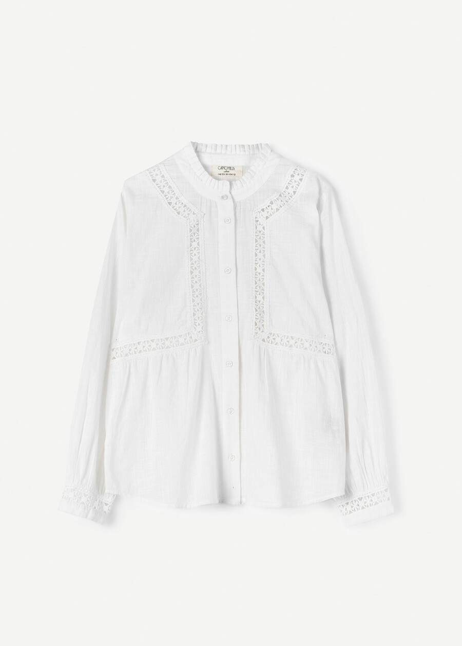 Camicia Cataya 100% cotone BIANCO WHITE Donna , immagine n. 5