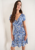 Abito Abbey fantasia floreale BEIGE LATTE Donna immagine n. 2