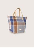 Borsa shopping Bucaneve macro check  Donna immagine n. 2