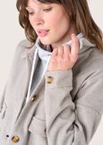 Coprispalle in panno Carlo BEIGE LANA Donna immagine n. 2