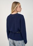 Maglia Margot scollo a V MARRONEBLU Donna immagine n. 3