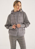 Paggy quilted belted jacket GRIGIO Woman image number 2