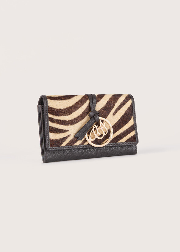 Peggy pony-skin wallet  Woman null