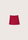 Gery knitted skirt for girls ROSSO CARPET Woman image number 6