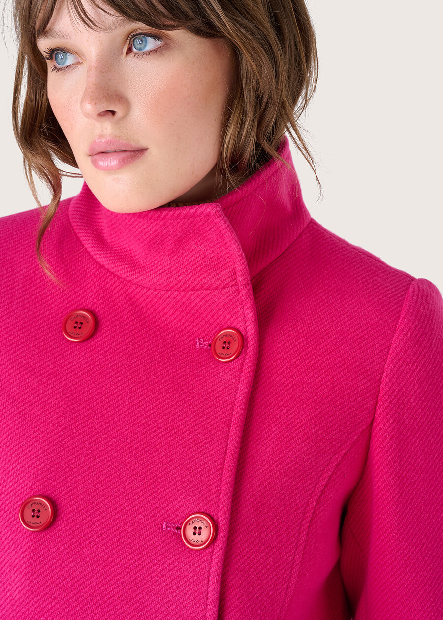 Camillo cloth coat VIOLA BEGONIA Woman , image number 2