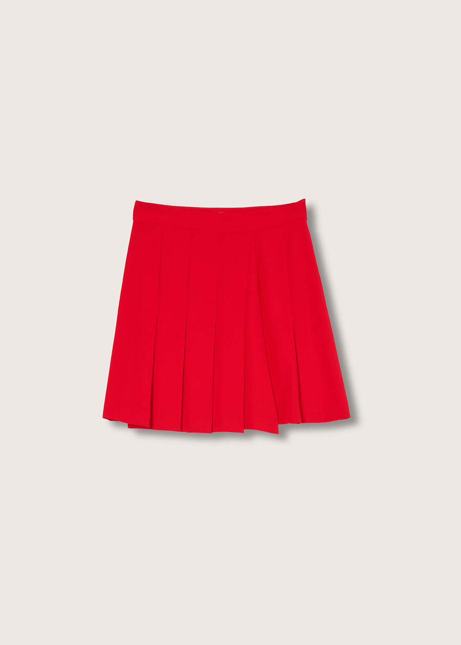 Gilda cady skirt ROSSO Woman , image number 5