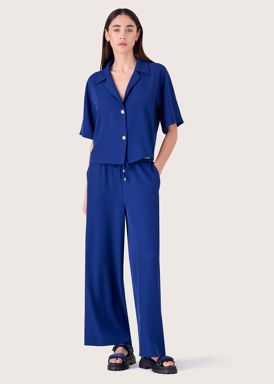 Perla long trousers BLU Woman , image number 1