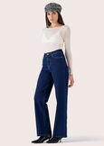 Pantalone Dennis in denim di cotone DENIM DARK DENIM Donna immagine n. 2