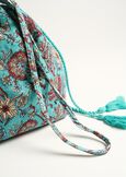 Borsa a secchiello Baylor in velluto AZZURO AZZURRO Donna immagine n. 3