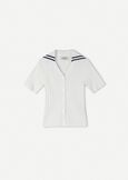 Murena cardigan-model jersey BIANCO WHITE Woman image number 4