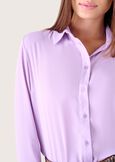 Camicia Candida in crepe VIOLA LILLYGRIGIO CLOUD Donna immagine n. 2