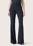 Victoria cady and lace trousers ROSA FUCSIANERO BLACK Woman image number 2