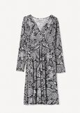Alvar printed jersey dress NERO BLACK Woman image number 5