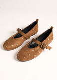 Ballerina Skin in ecocamoscio MARRONE CARAMELLO Donna immagine n. 2