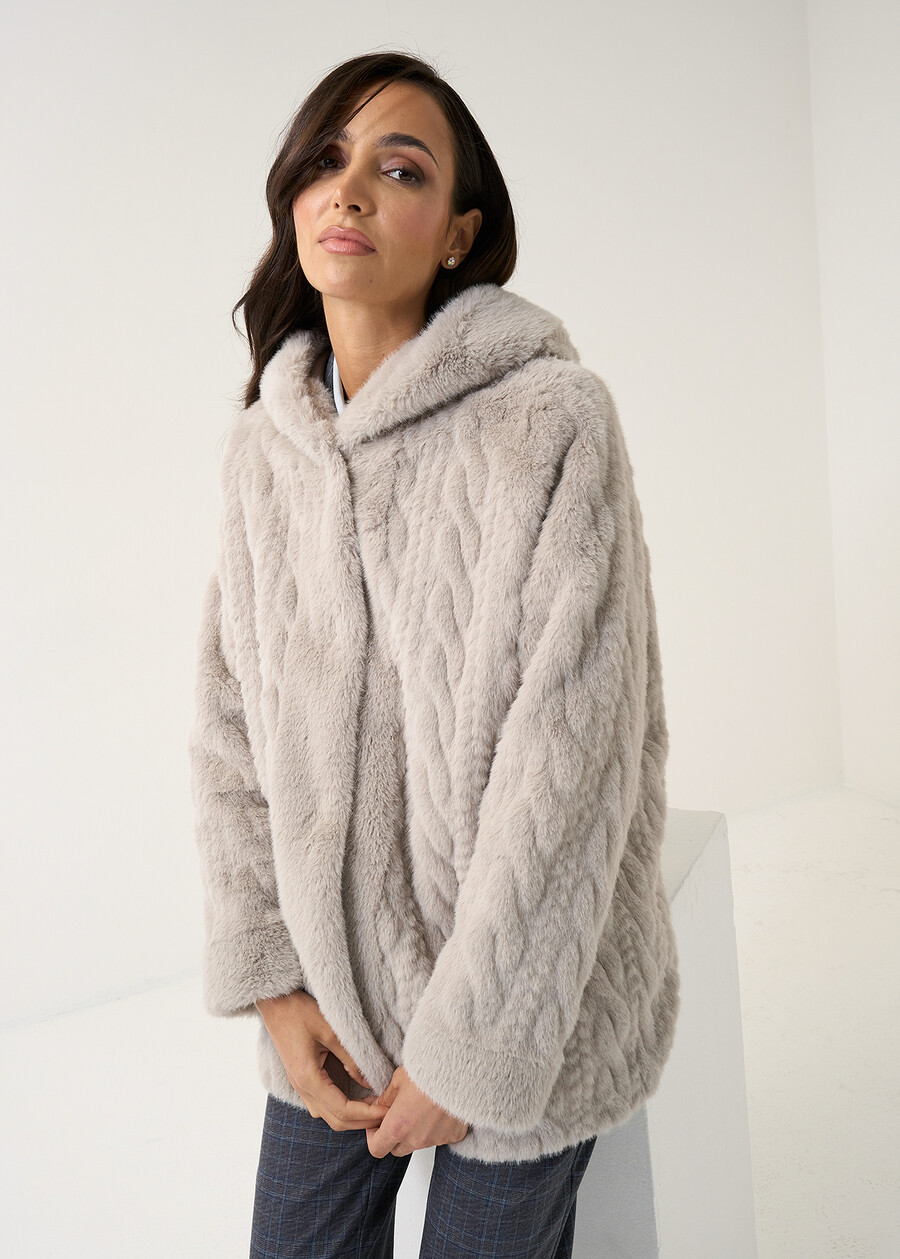 Guya coat GRIGIO Woman , image number 2