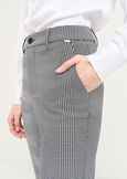 Alice micro check trousers NERO BLACK Woman image number 5