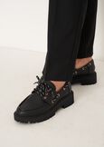 Stringata Susan stampa cervo NERO BLACK Donna immagine n. 1