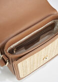 Breona straw and deer-print crossbody
 BEIGE AVENABEIGE Woman image number 5