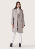 Colet woolen coat GRIGIO TORTORANERO BLACK Woman image number 2