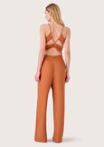 Trudy long jumpsuit MARRONE CARAMELLO Woman image number 3