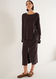Mara ribbed sweater MARRONE CAFFEGRIGIO PERLA Woman image number 5