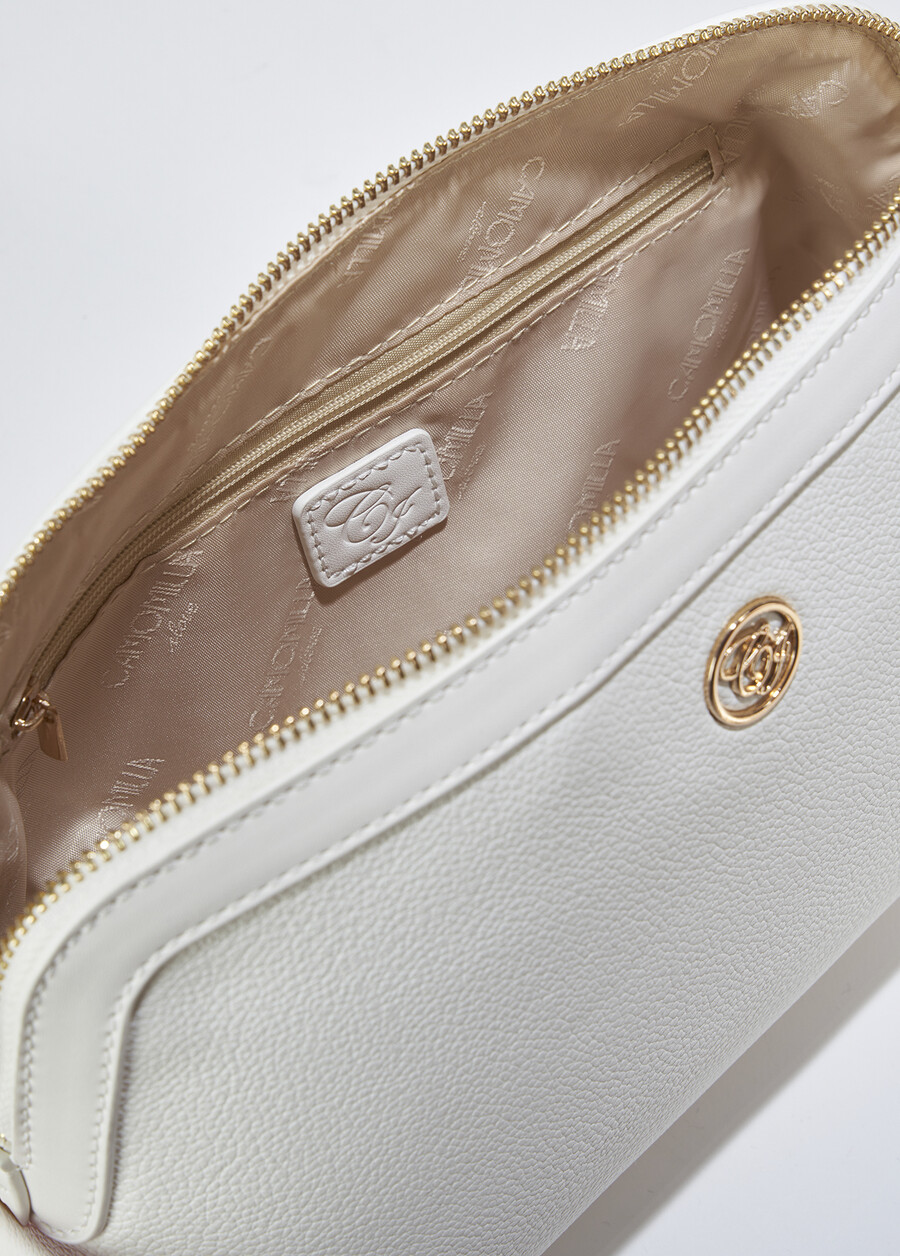 Beauty case Bina in ecopelle BIANCO WHITEROSSO Donna , immagine n. 3