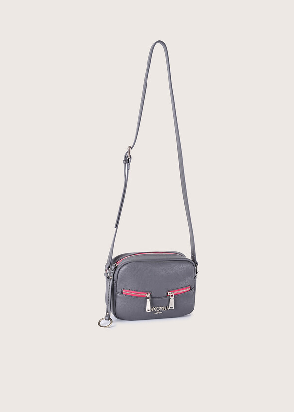 Tracolla Briar in ecopelle BLU GRAFITENERO BLACK Donna null