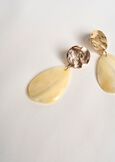 Gloria mother of pearl earrings BIANCO WHITE Woman image number 3