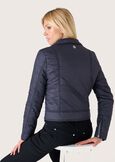 Gabriel biker jacket NERO BLACKMARRONE CASTAGNA Woman image number 3