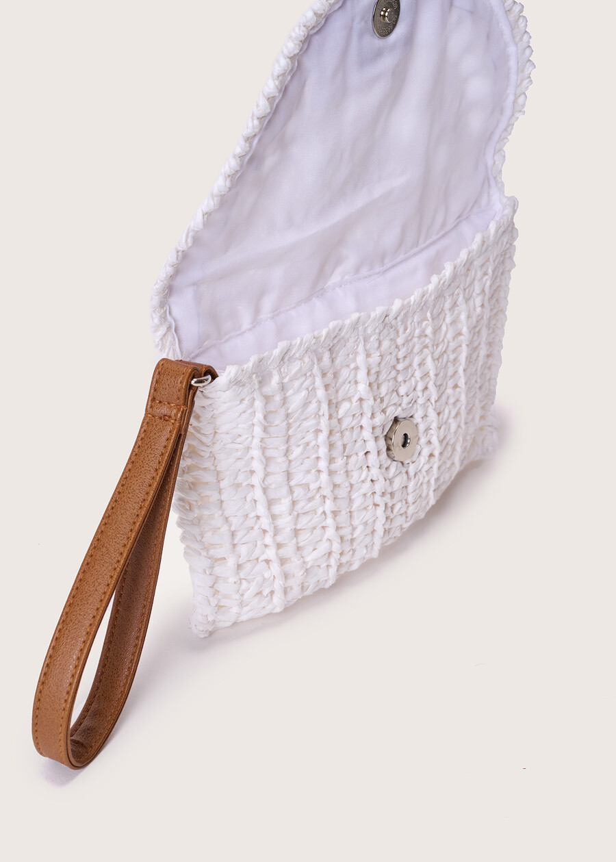 Bergen straw clutch bag  Woman , image number 2