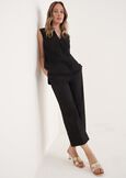 Pinocchietto Sara-A In Cotone BIANCO WHITENERO BLACK Donna immagine n. 1