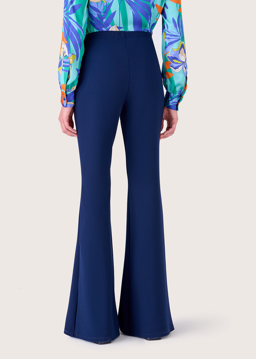 Pantalone a zampa Victoria BLUE OLTREMARE  Donna , immagine n. 5