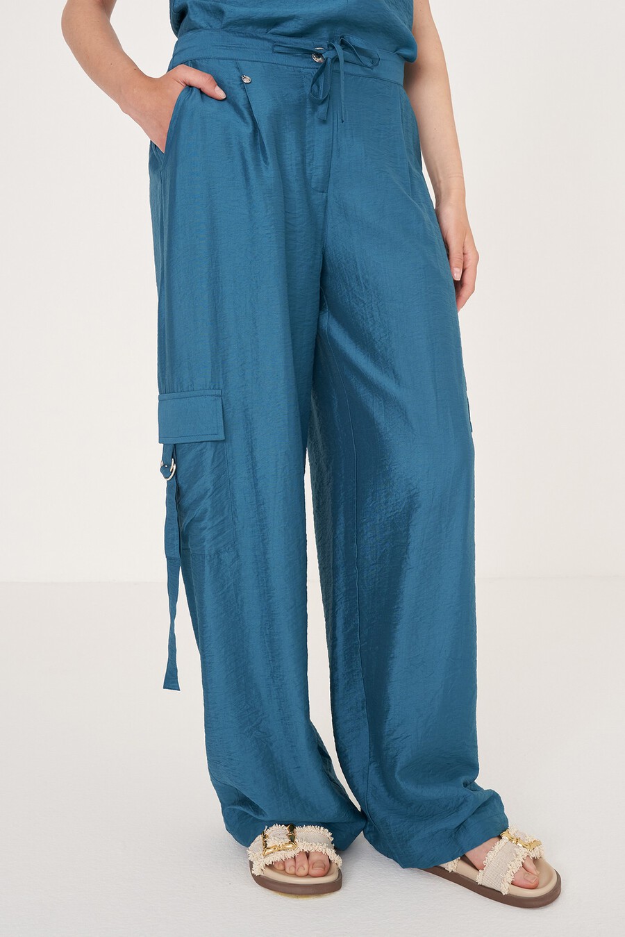 Pantaloni Pecan in viscosa

 MARRONEBLU OTTANIO Donna , immagine n. 2